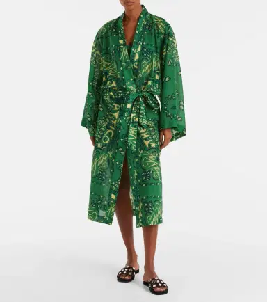 The Attico Bandana cotton muslin kaftan | Thumbnail 5 The Attico Bandana cotton muslin kaftan | Thumbnail 5