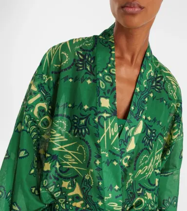 The Attico Bandana cotton muslin kaftan | Thumbnail 6 The Attico Bandana cotton muslin kaftan | Thumbnail 6
