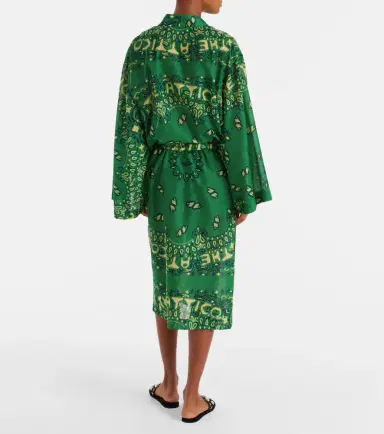 The Attico Bandana cotton muslin kaftan | Thumbnail 7 The Attico Bandana cotton muslin kaftan | Thumbnail 7