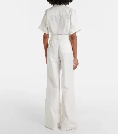 Elie Saab Belted cotton jumpsuit | Thumbnail 5 Elie Saab Belted cotton jumpsuit | Thumbnail 5