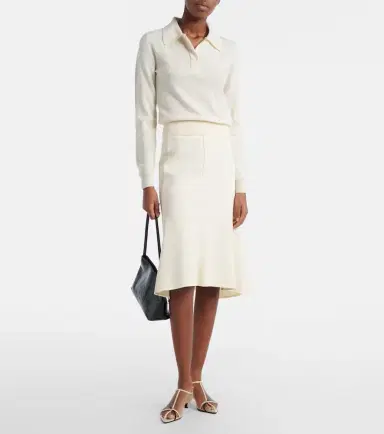 Jil Sander Virgin wool polo sweater | Thumbnail 3 Jil Sander Virgin wool polo sweater | Thumbnail 3