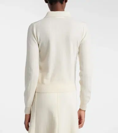 Jil Sander Virgin wool polo sweater | Thumbnail 4 Jil Sander Virgin wool polo sweater | Thumbnail 4