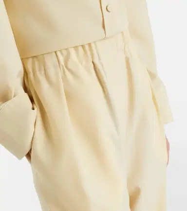 Jil Sander Wool wide-leg pants | Thumbnail 4 Jil Sander Wool wide-leg pants | Thumbnail 4