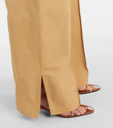 Jil Sander Cotton drill wide-leg pants | Thumbnail 5 Jil Sander Cotton drill wide-leg pants | Thumbnail 5