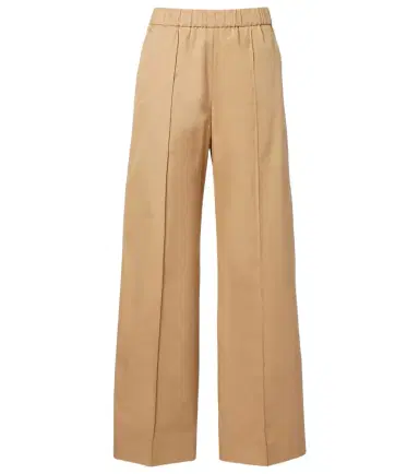 Jil Sander Cotton drill wide-leg pants | Thumbnail 1 Jil Sander Cotton drill wide-leg pants | Thumbnail 1