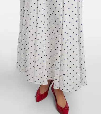 Posse Paloma polka-dot maxi dress | Thumbnail 4 Posse Paloma polka-dot maxi dress | Thumbnail 4