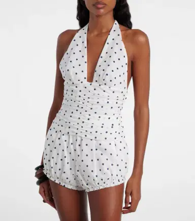 Posse Edie polka-dot halterneck top | Thumbnail 3 Posse Edie polka-dot halterneck top | Thumbnail 3