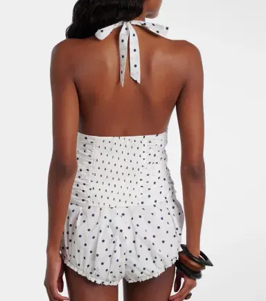 Posse Edie polka-dot halterneck top | Thumbnail 4 Posse Edie polka-dot halterneck top | Thumbnail 4
