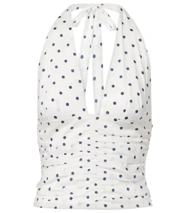 Posse Edie polka-dot halterneck top | Thumbnail 1 Posse Edie polka-dot halterneck top | Thumbnail 1