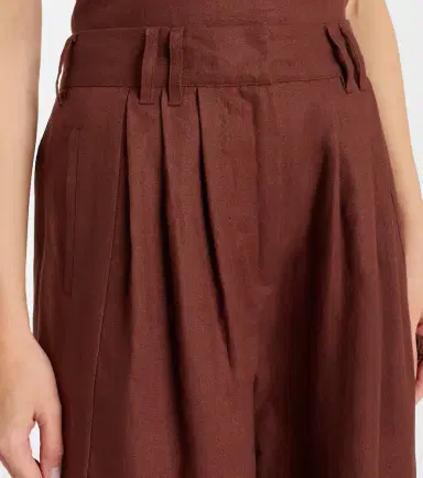 Posse Parker high-rise linen wide-leg pants | Thumbnail 5 Posse Parker high-rise linen wide-leg pants | Thumbnail 5
