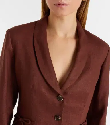 Posse Sabine linen blazer | Thumbnail 3 Posse Sabine linen blazer | Thumbnail 3