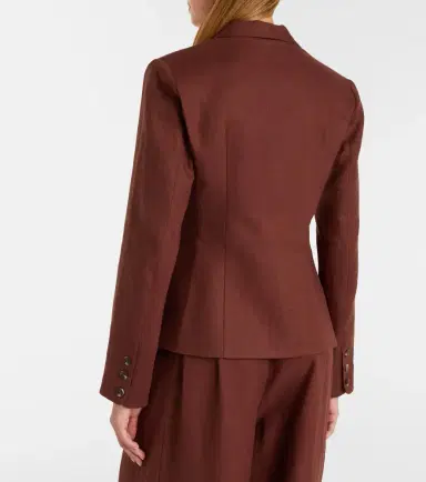 Posse Sabine linen blazer | Thumbnail 4 Posse Sabine linen blazer | Thumbnail 4
