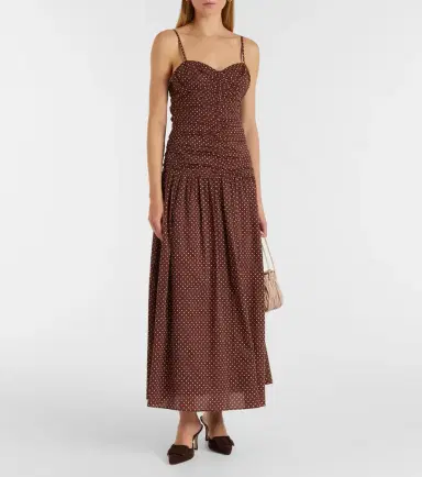 Posse Edie polka-dot maxi dress | Thumbnail 3 Posse Edie polka-dot maxi dress | Thumbnail 3