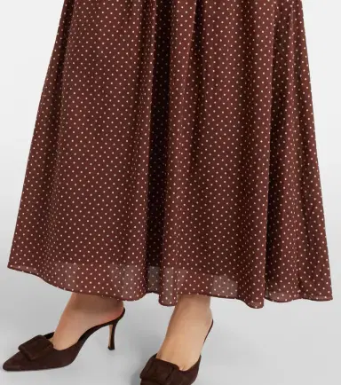 Posse Edie polka-dot maxi dress | Thumbnail 4 Posse Edie polka-dot maxi dress | Thumbnail 4