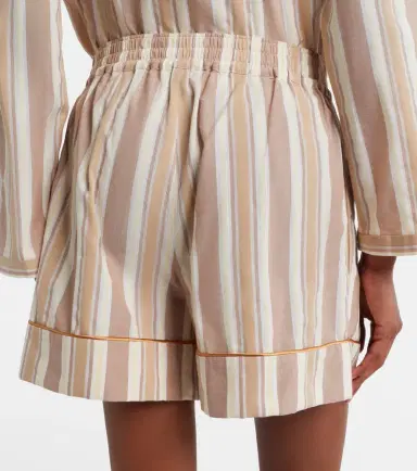 Saint Laurent Striped cotton shorts | Thumbnail 5 Saint Laurent Striped cotton shorts | Thumbnail 5