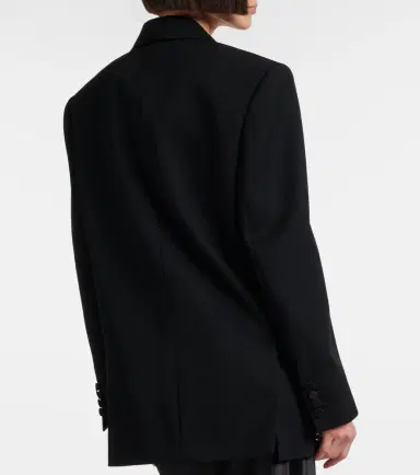Saint Laurent Double-breasted wool blazer | Thumbnail 3 Saint Laurent Double-breasted wool blazer | Thumbnail 3
