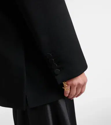 Saint Laurent Double-breasted wool blazer | Thumbnail 4 Saint Laurent Double-breasted wool blazer | Thumbnail 4