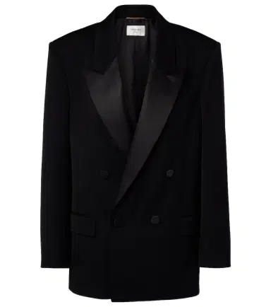 Saint Laurent Double-breasted wool blazer | Thumbnail 1 Saint Laurent Double-breasted wool blazer | Thumbnail 1