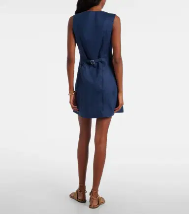 Posse Sabine linen mini dress | Thumbnail 5 Posse Sabine linen mini dress | Thumbnail 5