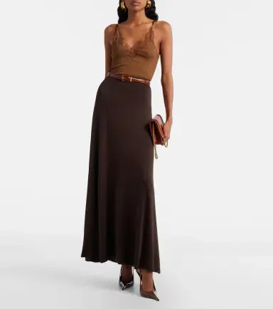 Saint Laurent Knitted maxi skirt | Thumbnail 2 Saint Laurent Knitted maxi skirt | Thumbnail 2