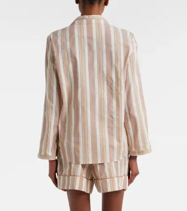 Saint Laurent Striped cotton pajama shirt | Thumbnail 5 Saint Laurent Striped cotton pajama shirt | Thumbnail 5