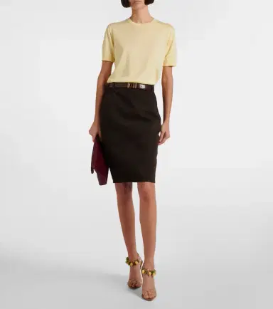Saint Laurent Wool, cashmere, and silk sweater | Thumbnail 2 Saint Laurent Wool, cashmere, and silk sweater | Thumbnail 2