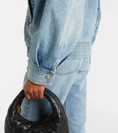 Saint Laurent Denim blouson jacket | Thumbnail 6 Saint Laurent Denim blouson jacket | Thumbnail 6
