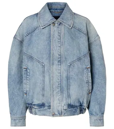 Saint Laurent Denim blouson jacket | Thumbnail 1 Saint Laurent Denim blouson jacket | Thumbnail 1