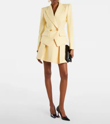 Balmain Double-breasted blazer | Thumbnail 3 Balmain Double-breasted blazer | Thumbnail 3
