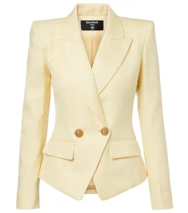 Balmain Double-breasted blazer | Thumbnail 1 Balmain Double-breasted blazer | Thumbnail 1