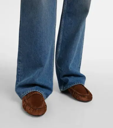 Saint Laurent 70's high-rise wide-leg jeans | Thumbnail 5 Saint Laurent 70's high-rise wide-leg jeans | Thumbnail 5