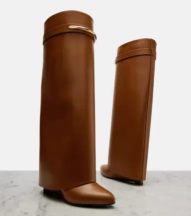 Givenchy Shark leather knee-high boots | Thumbnail 3 Givenchy Shark leather knee-high boots | Thumbnail 3