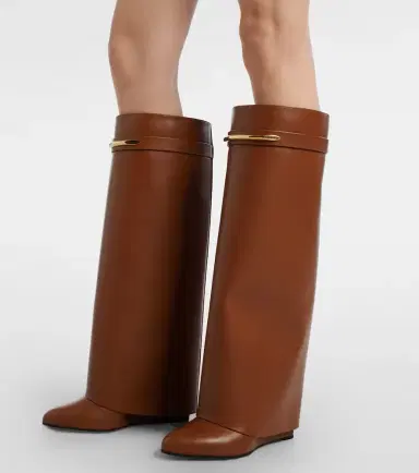 Givenchy Shark leather knee-high boots | Thumbnail 6 Givenchy Shark leather knee-high boots | Thumbnail 6