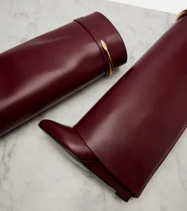 Givenchy Shark 95 leather knee-high boots | Thumbnail 3 Givenchy Shark 95 leather knee-high boots | Thumbnail 3