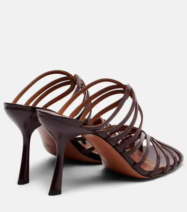 Zimmermann Aura 85 patent leather mules | Thumbnail 3 Zimmermann Aura 85 patent leather mules | Thumbnail 3