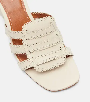 Zimmermann Goldie 65 leather mules | Thumbnail 2 Zimmermann Goldie 65 leather mules | Thumbnail 2