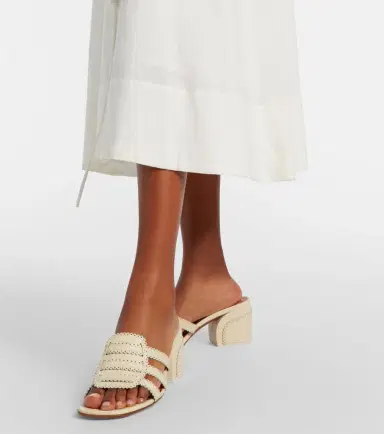 Zimmermann Goldie 65 leather mules | Thumbnail 6 Zimmermann Goldie 65 leather mules | Thumbnail 6