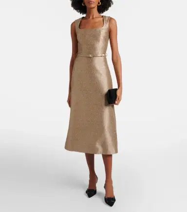 Emilia Wickstead Ciro sequined tweed cocktail dress | Thumbnail 3 Emilia Wickstead Ciro sequined tweed cocktail dress | Thumbnail 3
