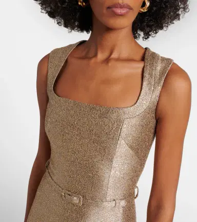 Emilia Wickstead Ciro sequined tweed cocktail dress | Thumbnail 4 Emilia Wickstead Ciro sequined tweed cocktail dress | Thumbnail 4