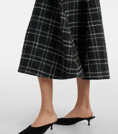 Emilia Wickstead Jody checked midi dress | Thumbnail 2 Emilia Wickstead Jody checked midi dress | Thumbnail 2