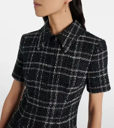 Emilia Wickstead Jody checked midi dress | Thumbnail 5 Emilia Wickstead Jody checked midi dress | Thumbnail 5