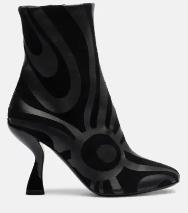 Pucci Marmo suede and leather ankle boots | Thumbnail 2 Pucci Marmo suede and leather ankle boots | Thumbnail 2