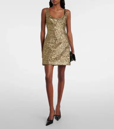 Emilia Wickstead Einna floral jacquard minidress | Thumbnail 3 Emilia Wickstead Einna floral jacquard minidress | Thumbnail 3