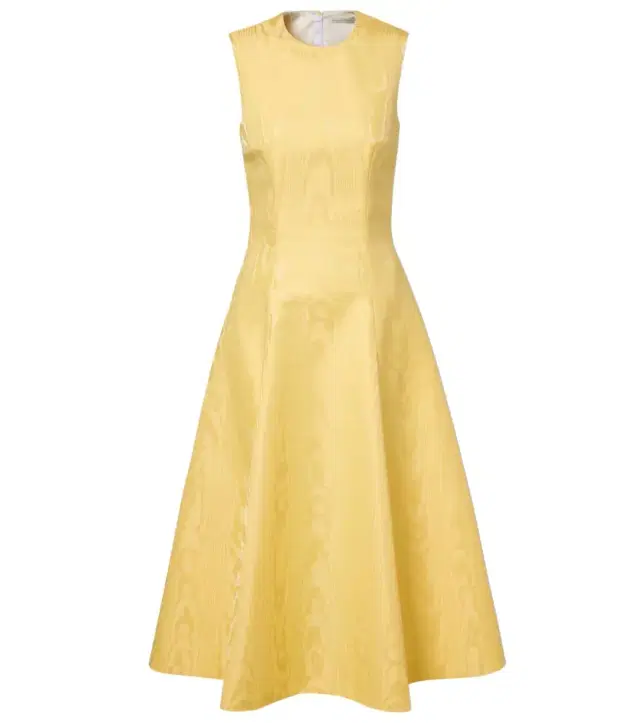 Mara moiré mikado midi dress Mara moiré mikado midi dress