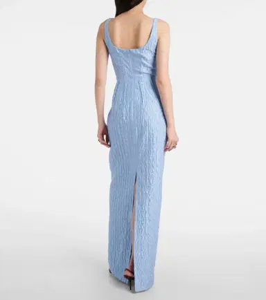 Emilia Wickstead Sharon seersucker gown | Thumbnail 6 Emilia Wickstead Sharon seersucker gown | Thumbnail 6