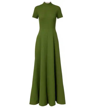 Emilia Wickstead Malinda double-crêpe gown | Thumbnail 1 Emilia Wickstead Malinda double-crêpe gown | Thumbnail 1