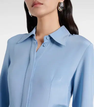 Emilia Wickstead Riko belted silk midi dress | Thumbnail 3 Emilia Wickstead Riko belted silk midi dress | Thumbnail 3