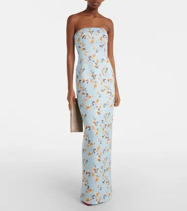 Emilia Wickstead Laelia floral gown | Thumbnail 2 Emilia Wickstead Laelia floral gown | Thumbnail 2