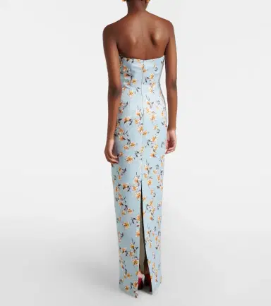 Emilia Wickstead Laelia floral gown | Thumbnail 3 Emilia Wickstead Laelia floral gown | Thumbnail 3
