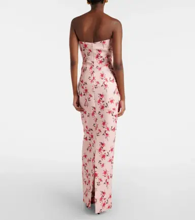 Emilia Wickstead Laelia floral gown | Thumbnail 4 Emilia Wickstead Laelia floral gown | Thumbnail 4